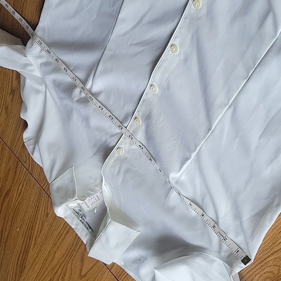 New JONES STUDIO buttons down blouse size 16 color oof white - Picture 9 of 16